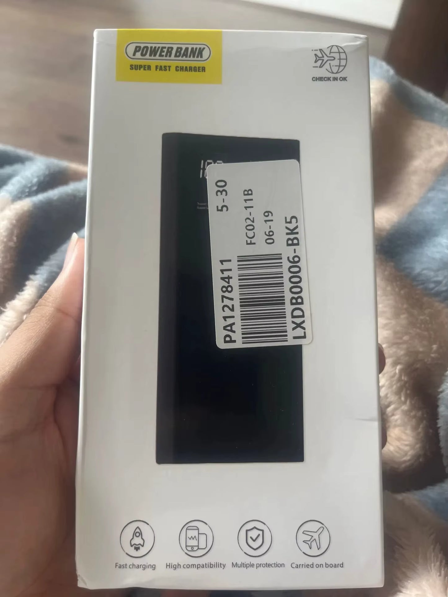 Powerbank 50000 mAh 120W para Portátiles y Móviles